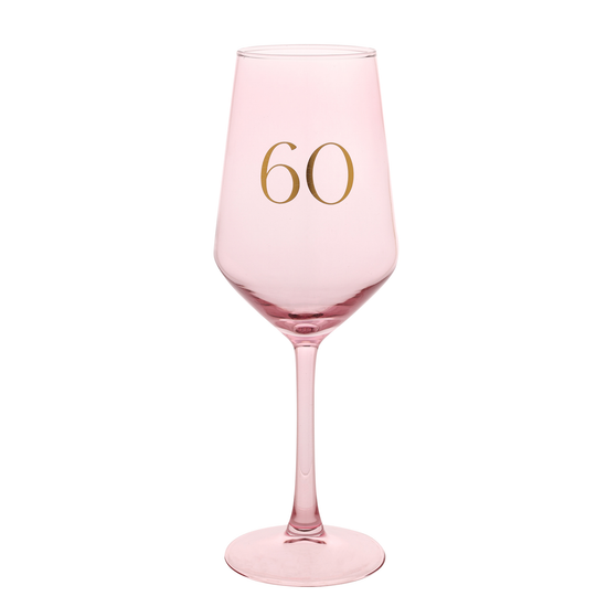 Widdop Wine Glass Confetti Age 60