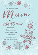 Regal 6 Pack C75 Cards Christmas Mum