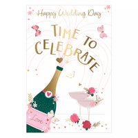 Set of six Prelude C75 wedding day cards featuring elegant designs, perfect for wedding invitations or announcements.
