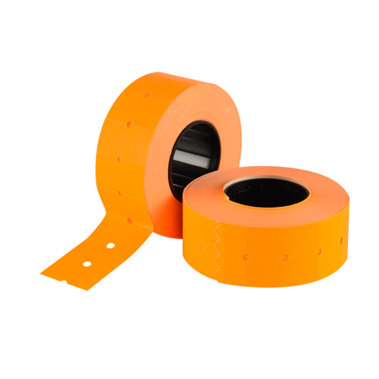 Lynx Removable Label Fluoro Orange 21x12mm