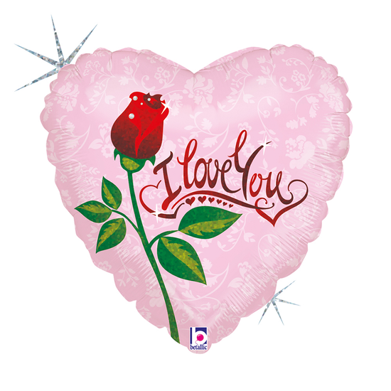 Grabo Foil Balloon Dew Drop Love 18"