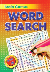 Brain Games Wordsearch Book A5 12pk