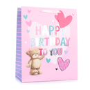 Tiger Feet Gift Bag Birthday Large 6pk