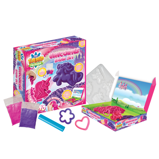 Nixy Moulding Sand Playset Unicorn