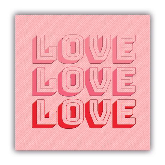 Hip To Be Square Valentine's Day 6pk Open
