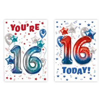 Poppyhill C50 Birthday Age 16 12pk