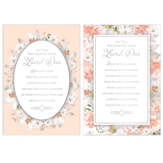 Poppyhill C50 Sympathy Loss Of Loved One 12pk