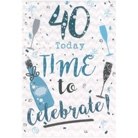 Simon Elvin C50 Birthday Age 40 6pk