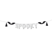 Unique Foil Balloon Banner Halloween Spooky