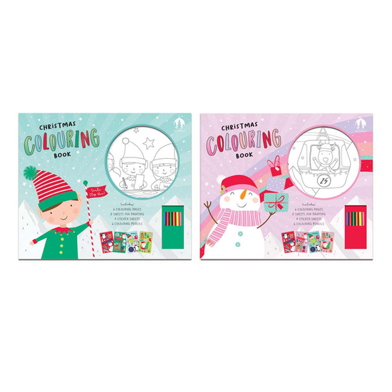 Christmas Colouring Book (Design May Vary)