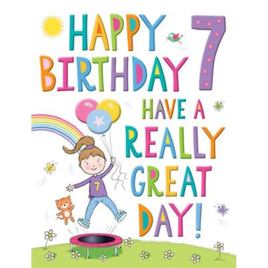 Regal C75 Birthday Age 7 6pk