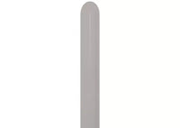 Sempertex Latex Modelling Nozzle Up Grey 360, a flexible tool for precise latex crafting, shown in close-up view.