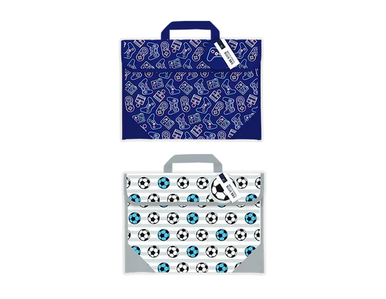 Book Bag Gaming/Football 31.5x38.5cm 2pk