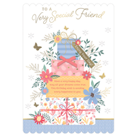 Prelude 6 Pack Cards C90 Birthday Friend