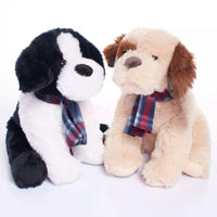 Tiger Feet soft toy dog, 23cm plush toy in various colors, with floppy ears and a friendly face.