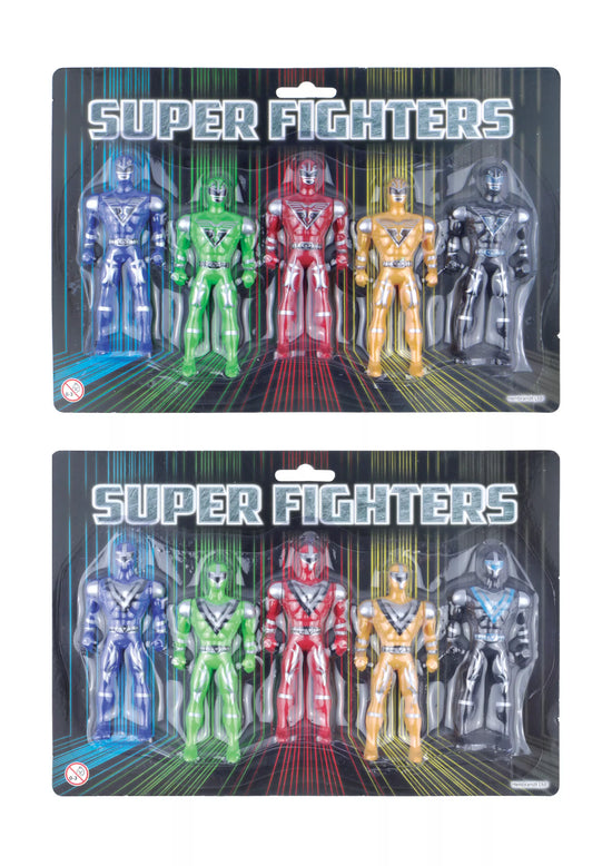 Super Fighter Figures 10cm (Design May Vary)