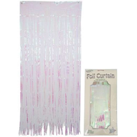 Door Curtain Foil 90cm x 2.4m Iridescent