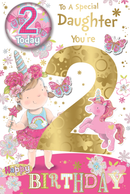 Xpress Yourself 6 Pack Cards C75 Daughter Age 2