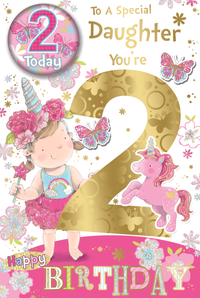 Xpress Yourself 6 Pack Cards C75 Daughter Age 2