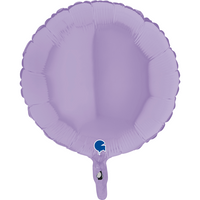 Grabo Foil Balloon Matte Pastel Lilac Round 18"