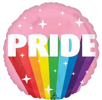 Anagram Foil Balloon Burst Of Pride 18
