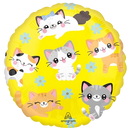 Anagram Kawaii Kitty Balloon 18" Foil Balloon