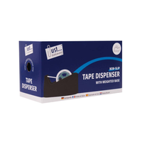 Tallon 10 Pack Desk Tape Dispenser Large Assorted