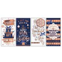Tiger Feet Christmas Money Wallet Traditional 12pk