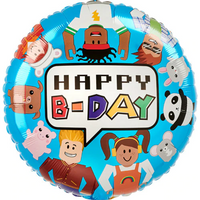 Anagram Foil Balloon Party Town Birthday 18