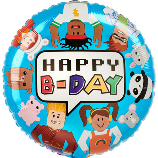 Anagram Foil Balloon Party Town Birthday 18