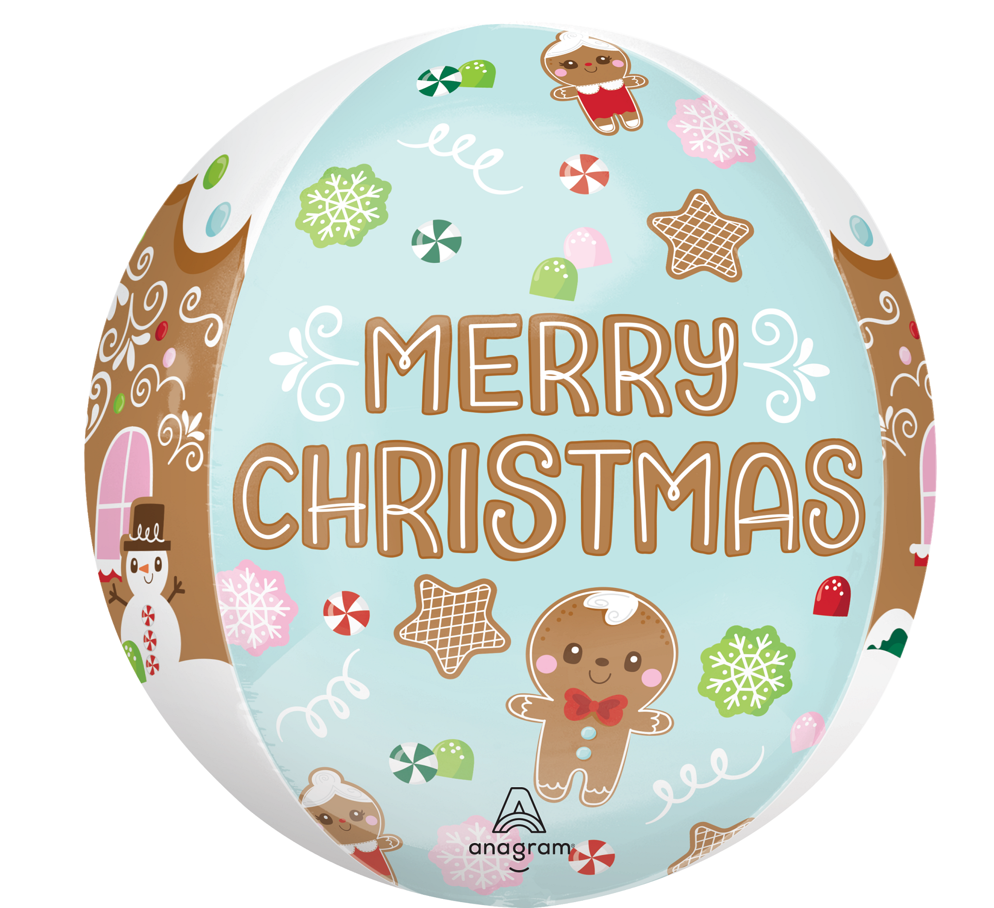 Anagram Foil Balloon Orbz Baking Spirits 16"