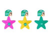 Dog Toy Star Fish 16x16x4cm (Colour May Vary)