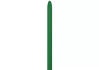 Sempertex latex modeling Nozzle Up in forest green, 80-pack, suitable for balloon decoration and shaping projects.