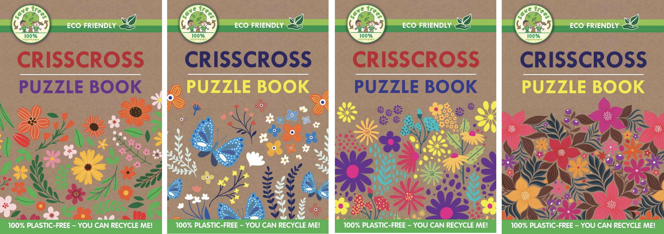 Criss Cross Book A5 12pk