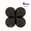 Grabo Satin Black Round 26" Balloon Base Base