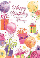 Simon Elvin 6 Pack Cards C50 Everyday Birthday