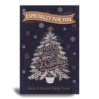 Prelude 6 Pack Cards C75 Christmas Tree