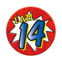 Small Badges Age 14 & 15 Male 6pk