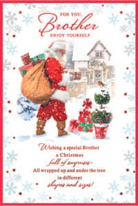 Simon Elvin 6 Pack Cards C75 Christmas Brother