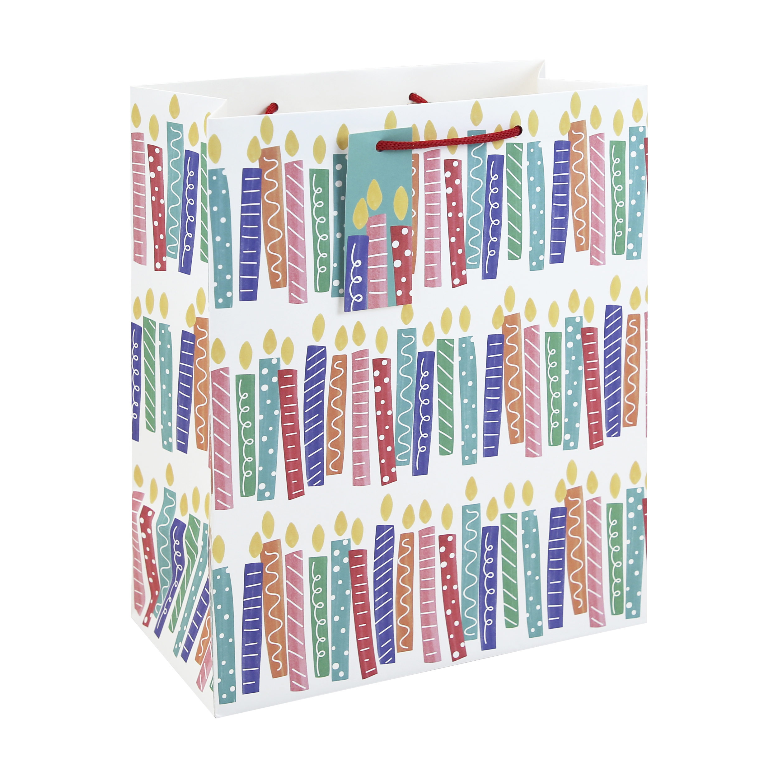 Eurowrap 6 Pack Gift Bag Candles Large