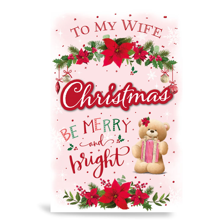 Prelude 6 Pack Cards C375 Christmas Wife Cute