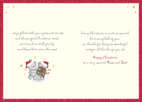 Regal 6 Pack C75 Cards Christmas Mum & Dad