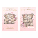 Set of 12 Poppyhill wedding day cards featuring elegant designs, ideal for wedding invitations or special occasion correspondence.