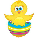 Chick In Egg 12" Air Fill Foil Balloon