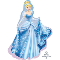Anagram Foil Balloon Disney Cinderella 33"