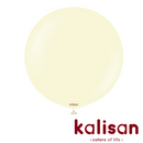Kalisan Macaron Pale Yellow 36" Latex Balloons 2pk