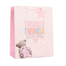 Tiger Feet Gift Bag Little Star Girl X-Large 6pk