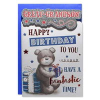 Prelude Platinum C75 Birthday Great-Grandson 6pk