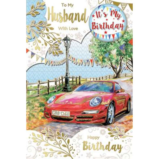 Xpress Yourself C75 Birthday Husband 6pk