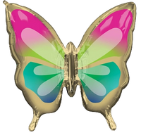 Anagram Tropical Butterfly 30" Foil Balloon